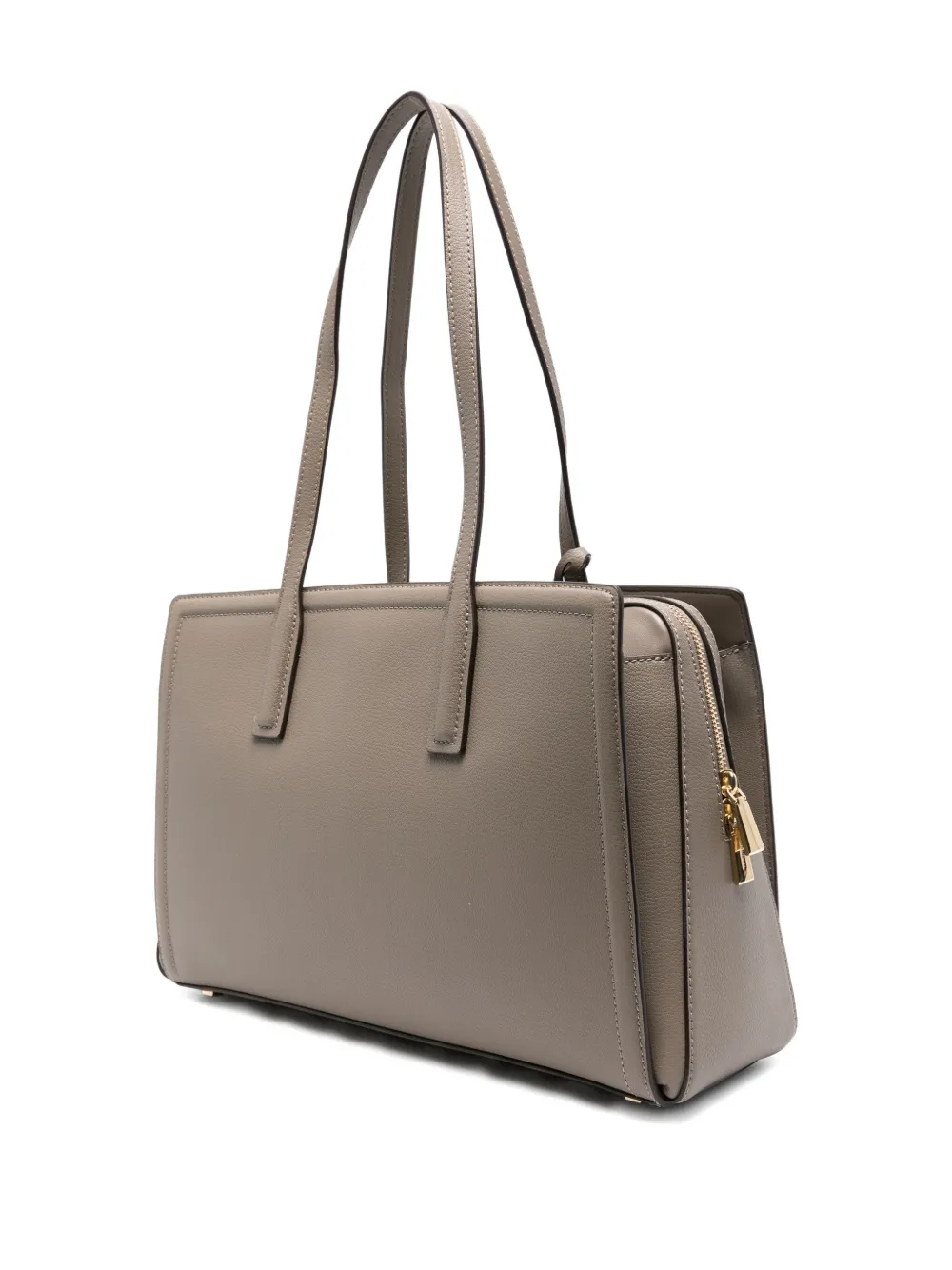 Michael Kors Laila medium shopper met logoplakkaat Grijs