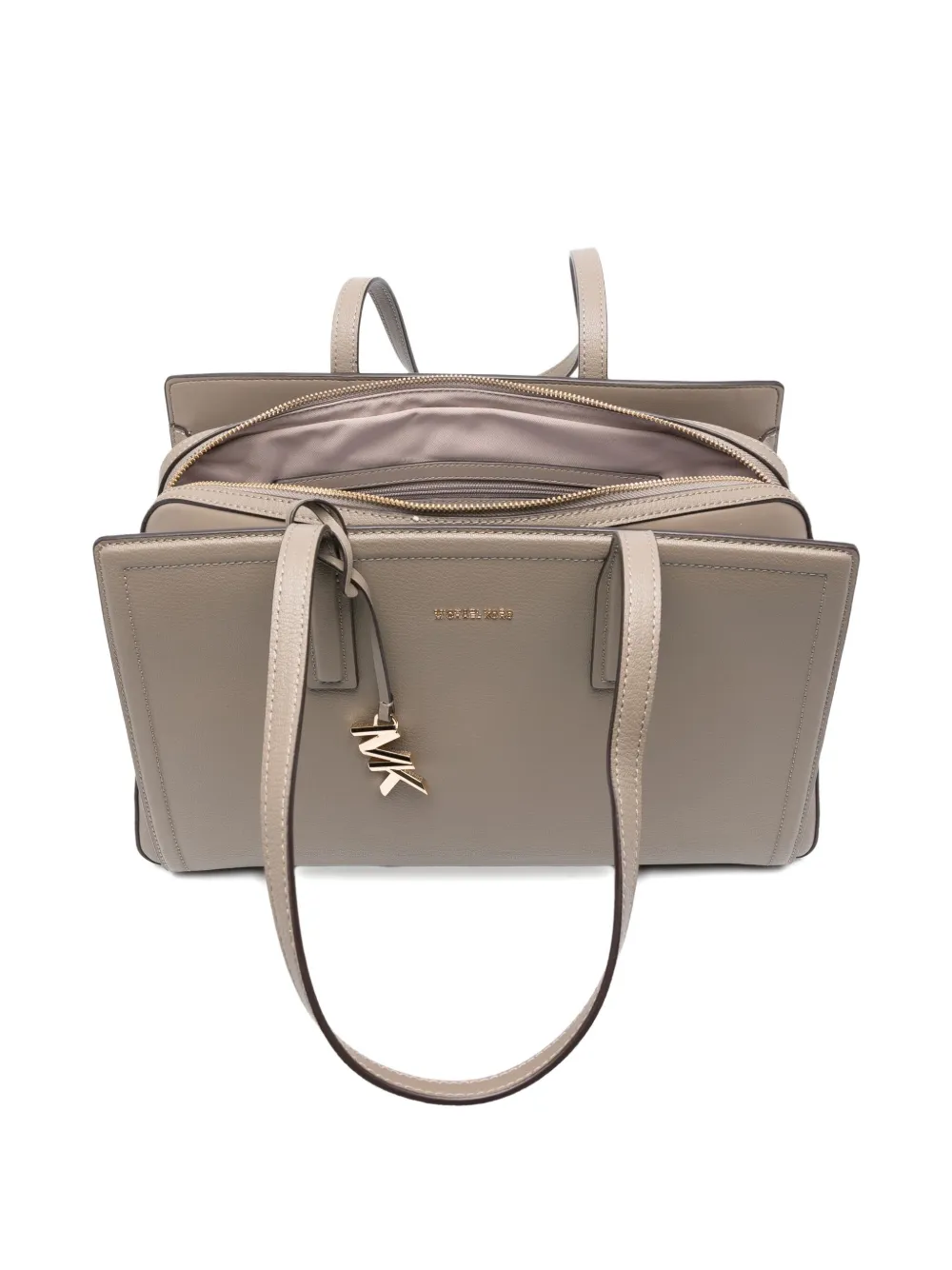 Michael Kors Laila medium shopper met logoplakkaat Grijs