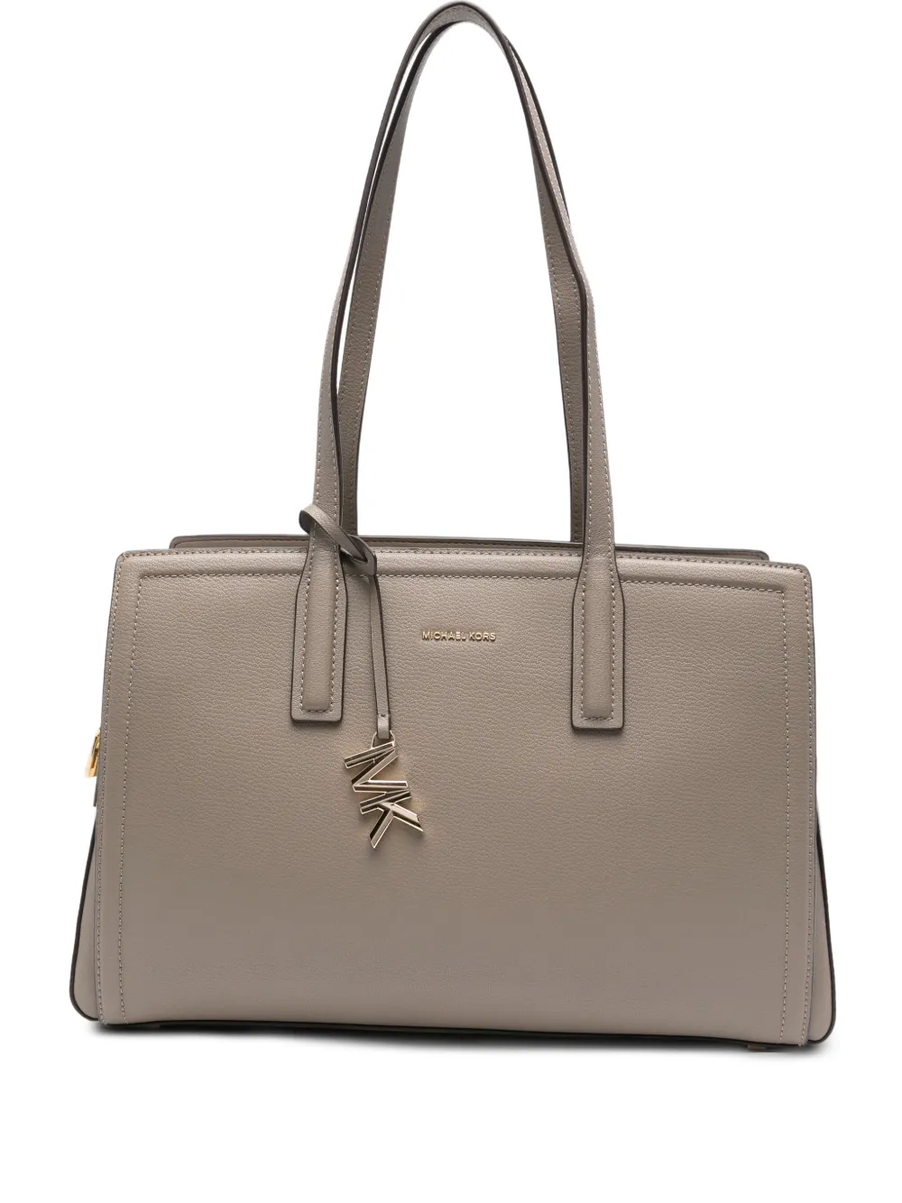 Michael Kors Laila medium shopper met logoplakkaat Grijs