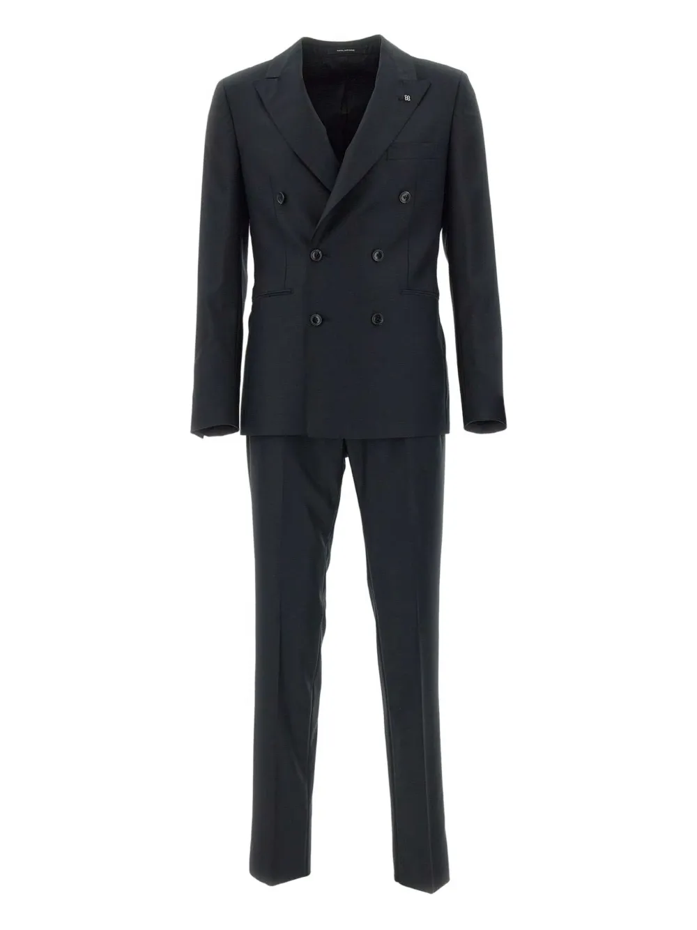 Tagliatore double-breasted tailored suit | Black | Image 1