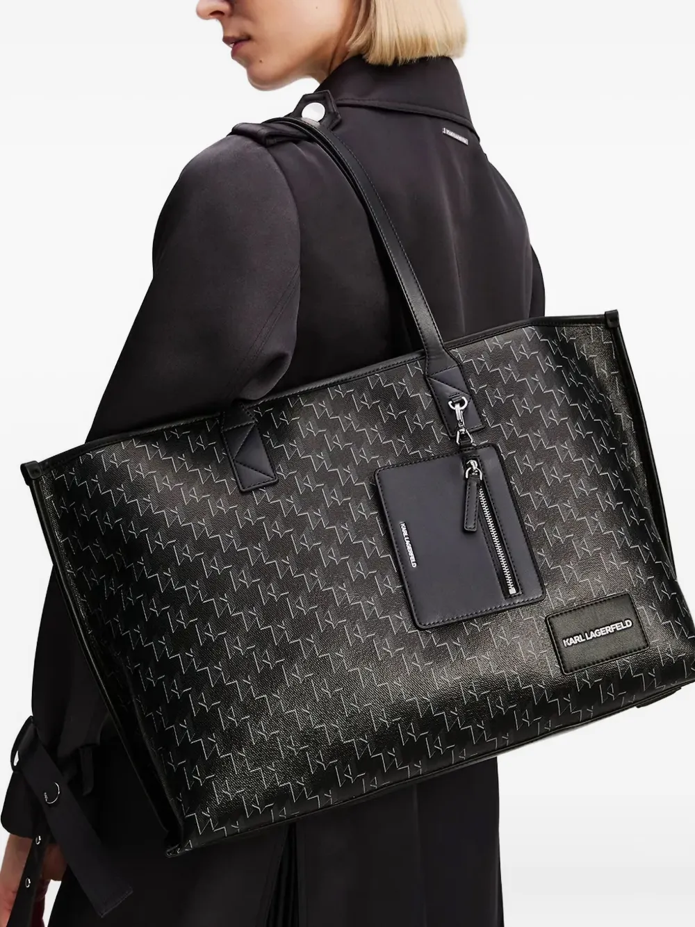 Karl Lagerfeld K Voyage shopper Zwart