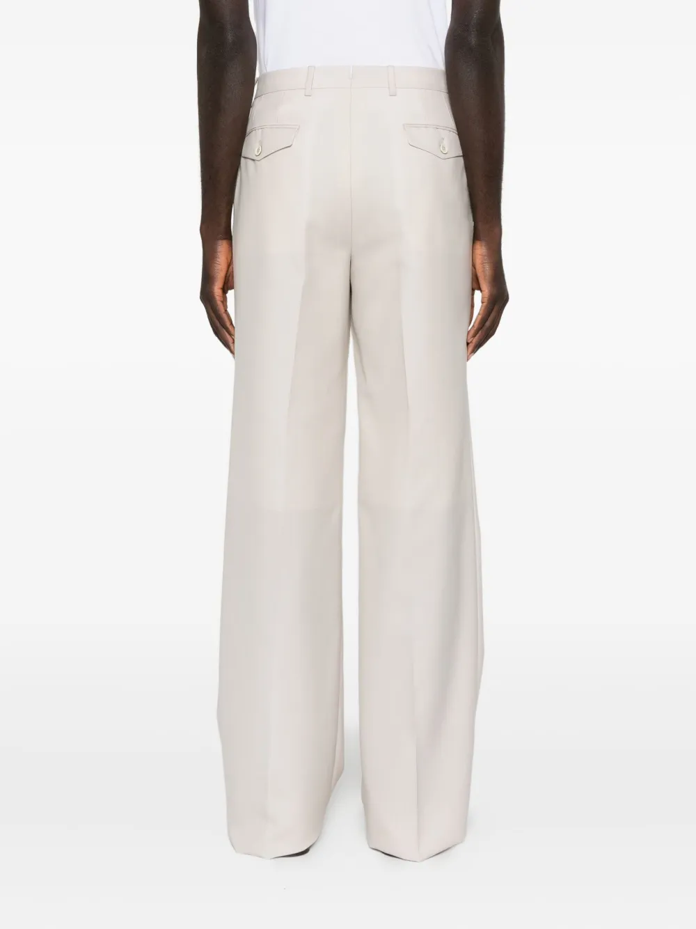 Husbands Straight broek Beige