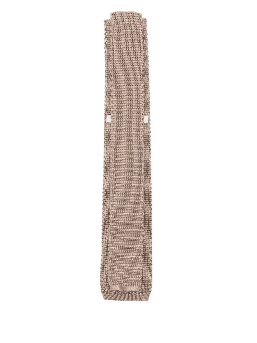 Husbands knitted silk tie - Bruin