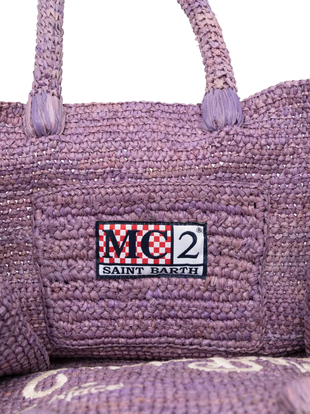 MC2 Saint Barth Colette shopper Paars