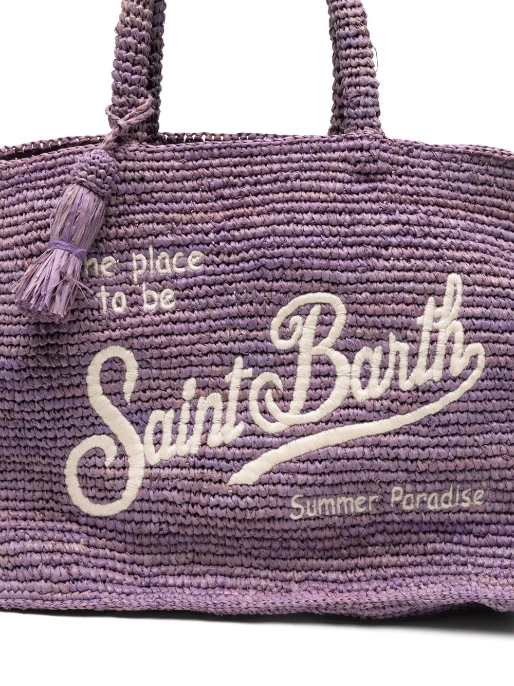 MC2 Saint Barth Colette shopper Paars