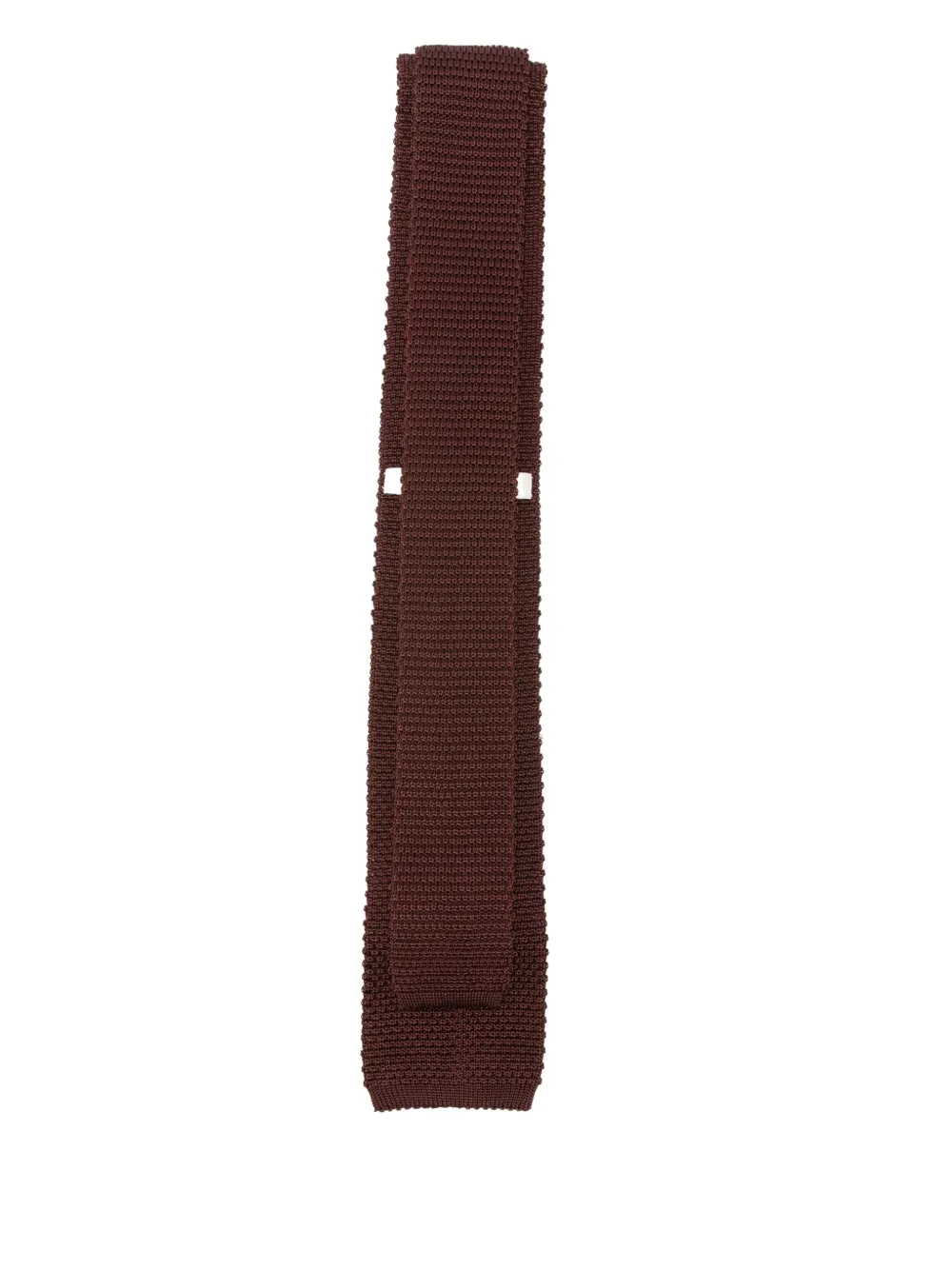 Husbands silk knitted tie - Rood