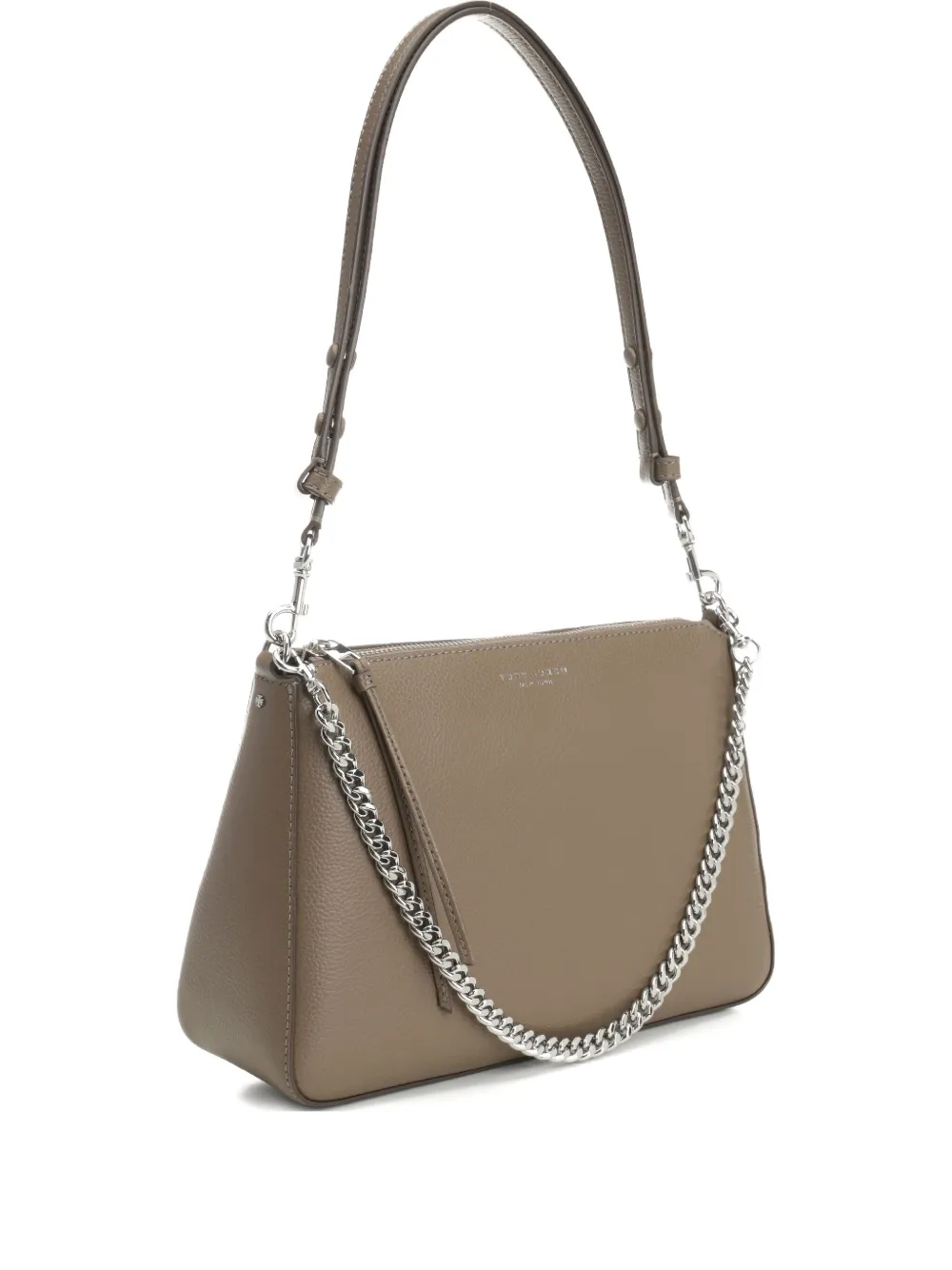 Tory Burch Perry schoudertas met kettinghengsel Bruin