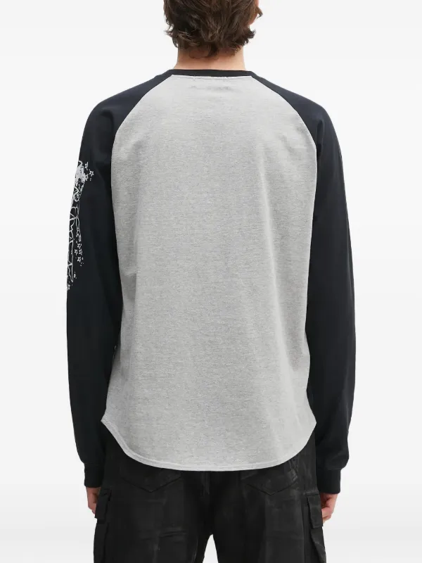 ★AMBUSH★ Raglan T-shirt Grey 1211532515 AMBUSH(アンブッシュ) 通販サイト 【RAGLAN L/S T-SHIRT】