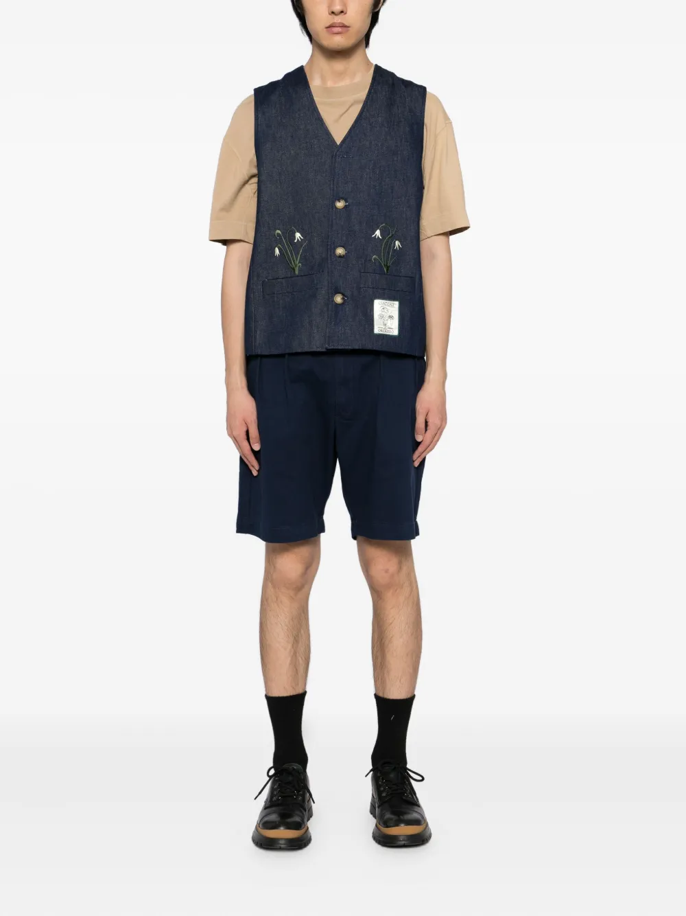 Service Works Part Timer shorts - Blauw
