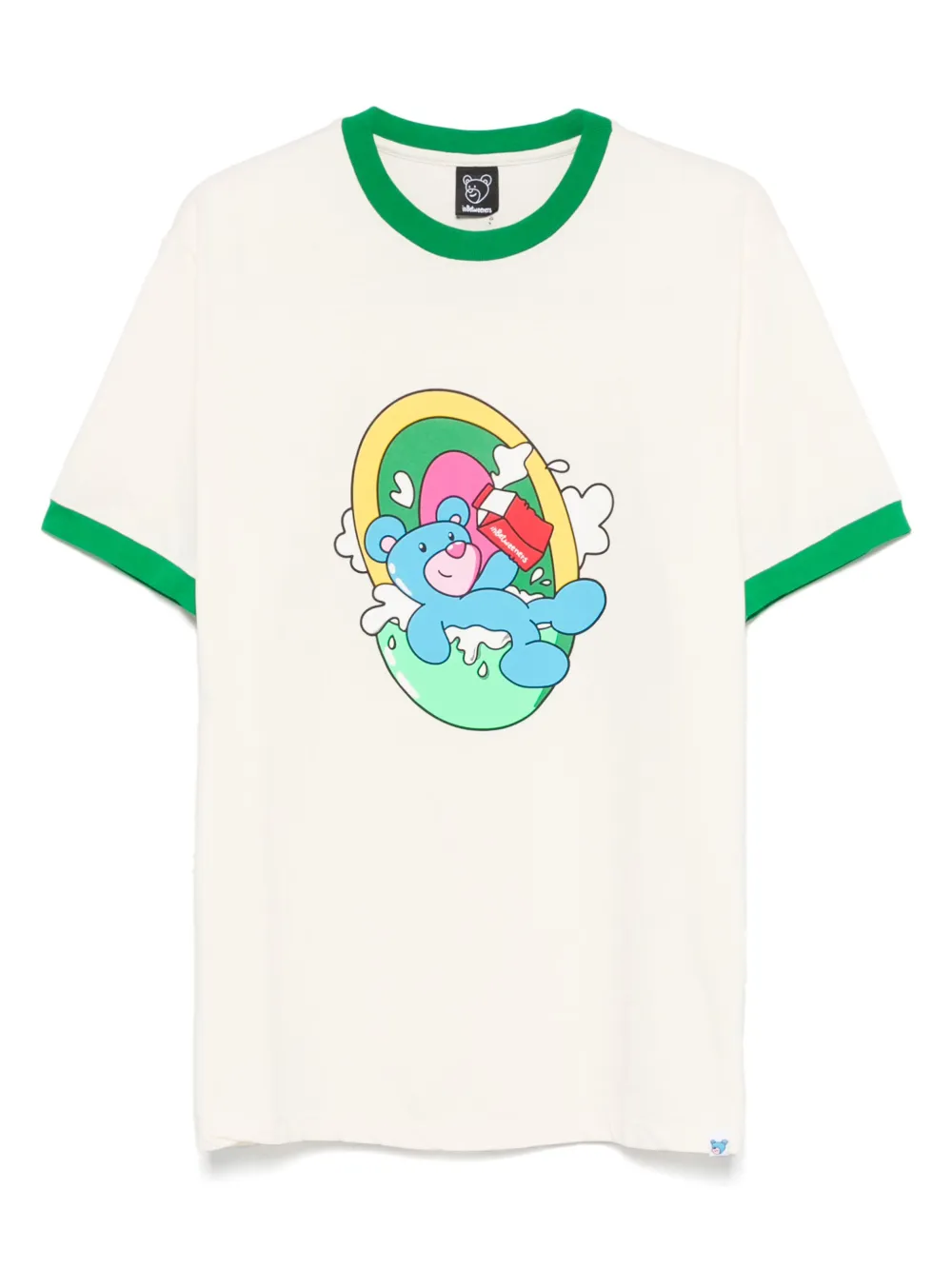 INBETWEENERS graphic-print T-shirt | Neutrals | Image 1