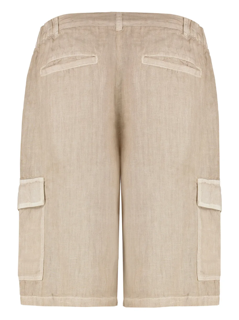 120% Lino linen cargo shorts Beige