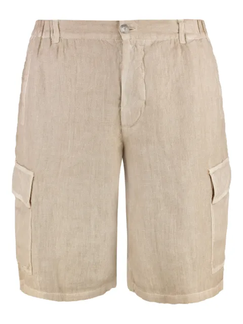 120% Lino linen cargo shorts