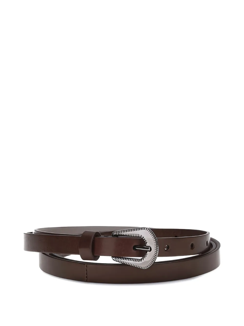 Brunello Cucinelli Leren riem Bruin