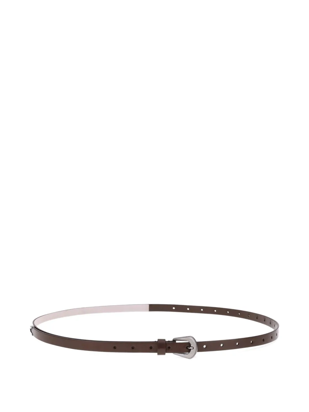Brunello Cucinelli Leren riem Bruin