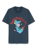 INBETWEENERS graphic-print cotton T-shirt - Blue