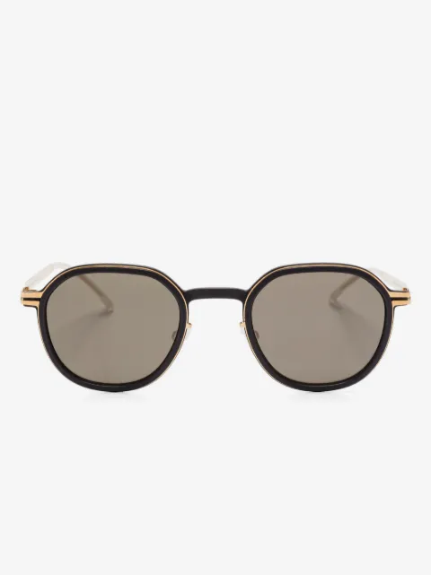 Mykita Birch Sonnenbrille mit goldfarbenem Detail