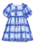 Molo checked dress - Blue