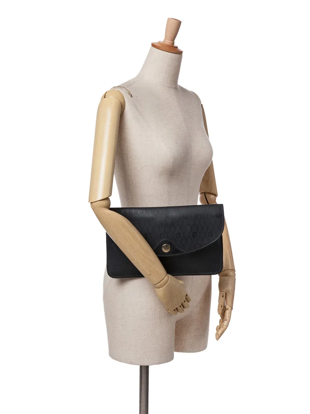 Christian Dior Pre-Owned 20th Century Honeycomb Coated Canvas clutch bag | Estilos de archivo | Image 2
