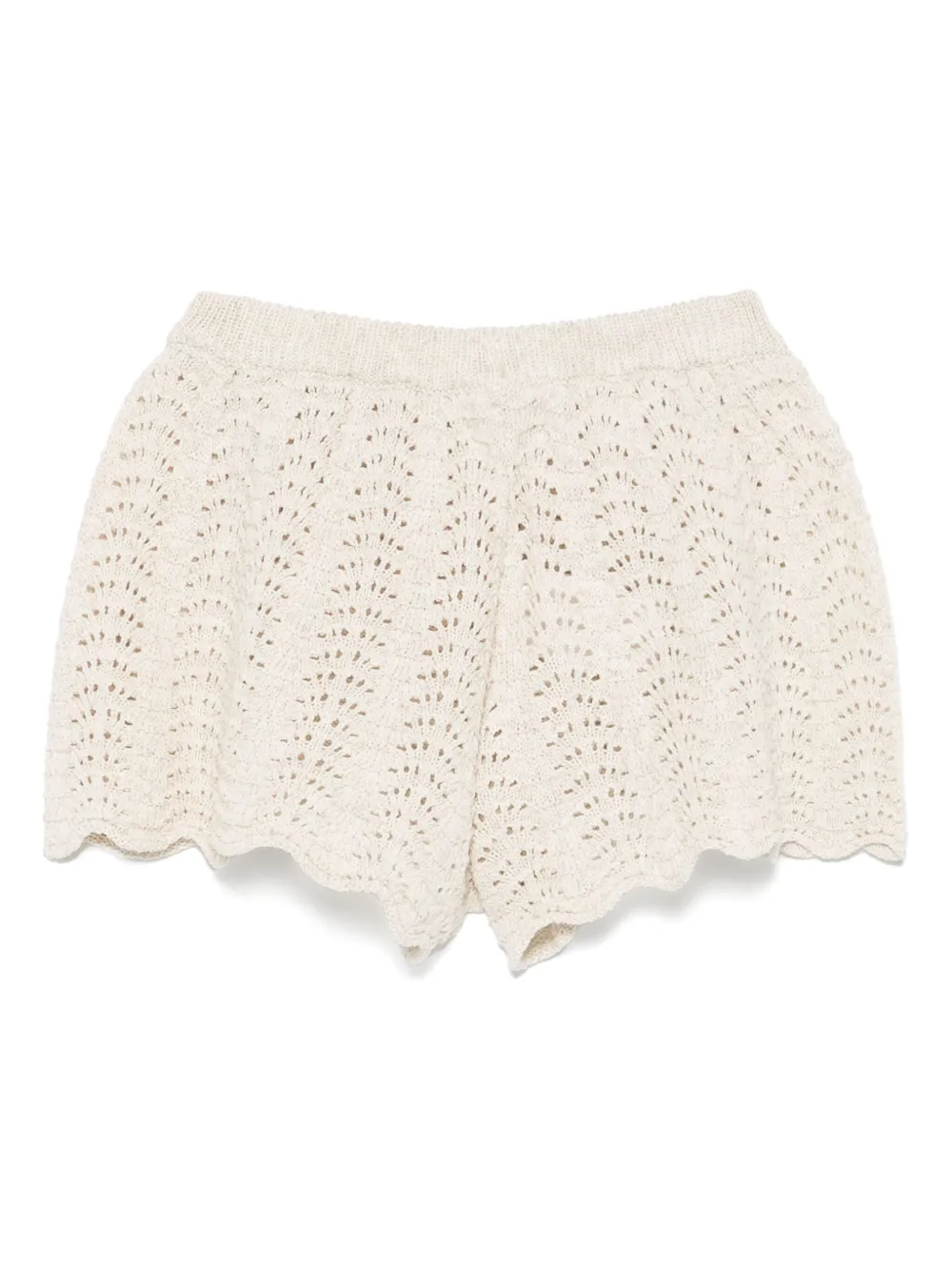 Molo Alma gemêleerde shorts Beige