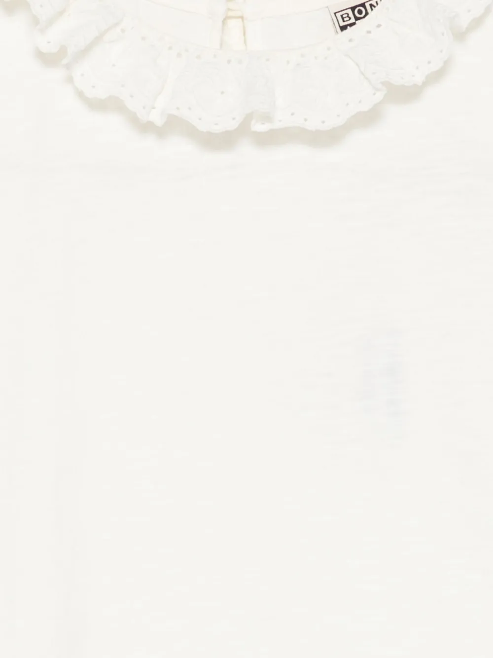 Bonton Top van biologisch katoen Beige