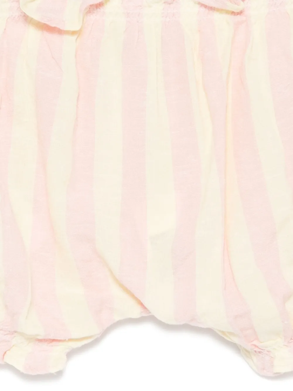 Bonton Gestreepte shorts Geel