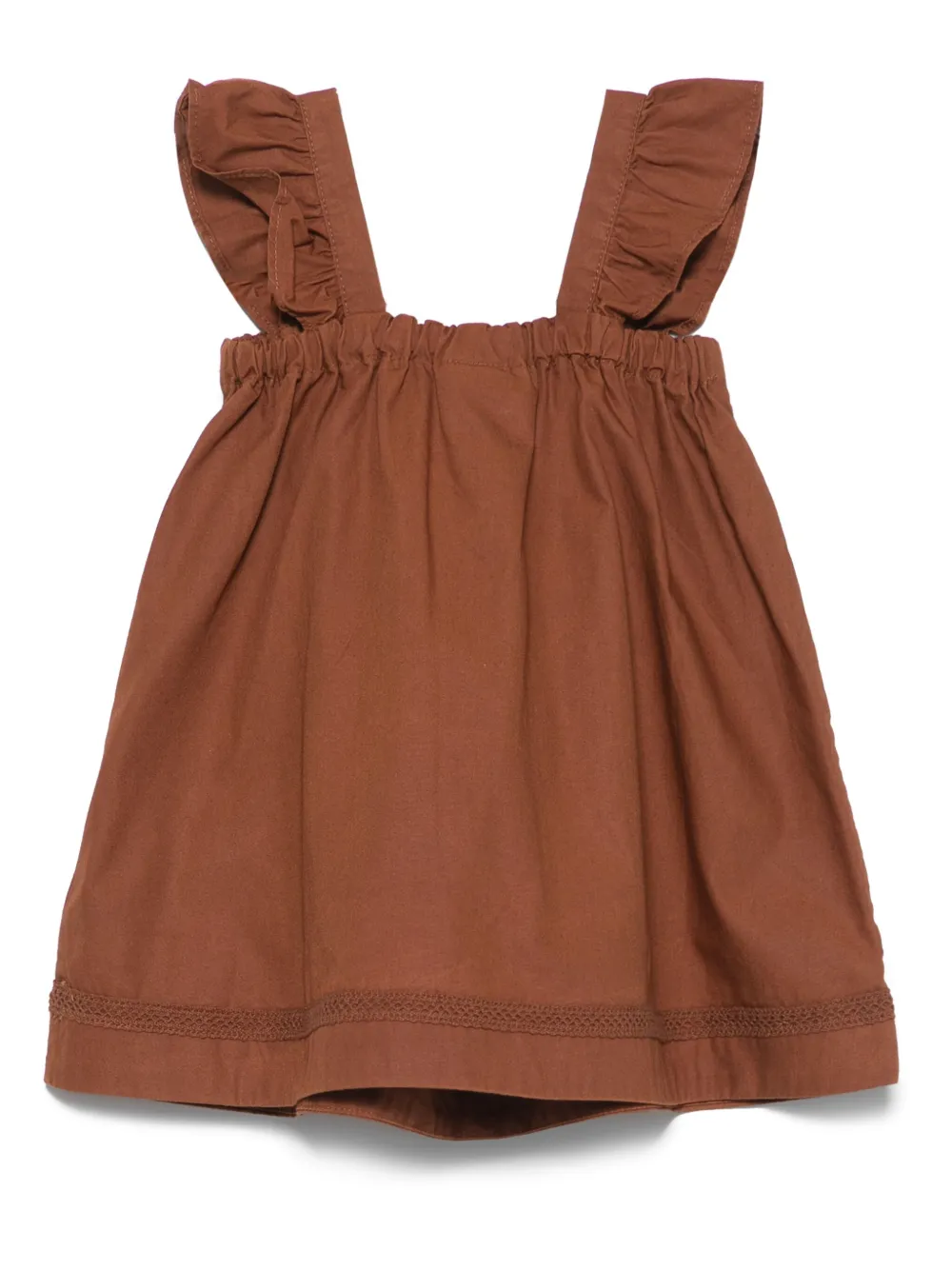 Bonton organic cotton dress - Bruin