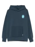 INBETWEENERS graphic-print hoodie - Blue
