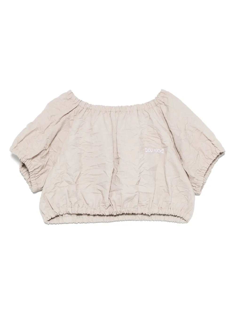 Douuod Kids Shirt van katoenblend Beige