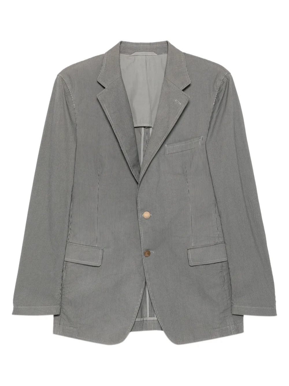 2000s striped blazer