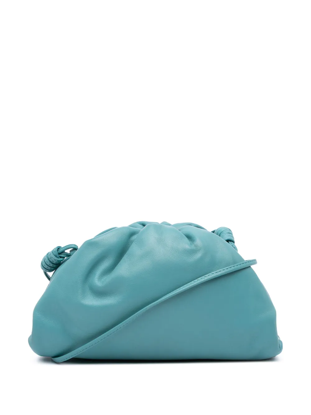 Bottega Veneta Pre-Owned 2012-2024 Lambskin The Mini Pouch crossbody bag | Blue | Image 1
