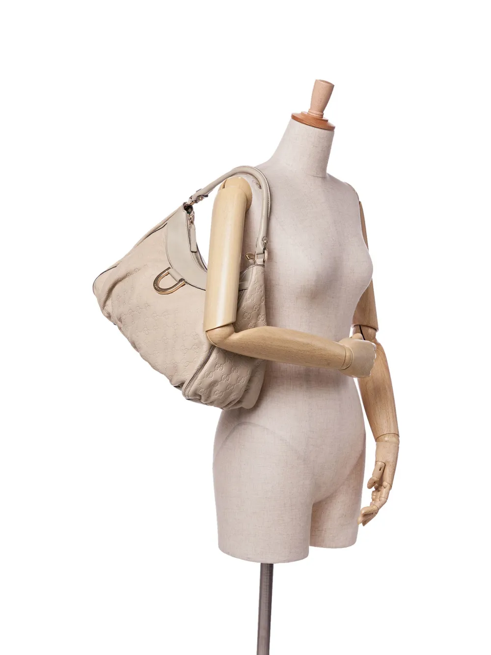 Gucci Pre-Owned 2016-2024 Guccissima Abbey D Ring shoulder bag | Pre-Owned | Image 2