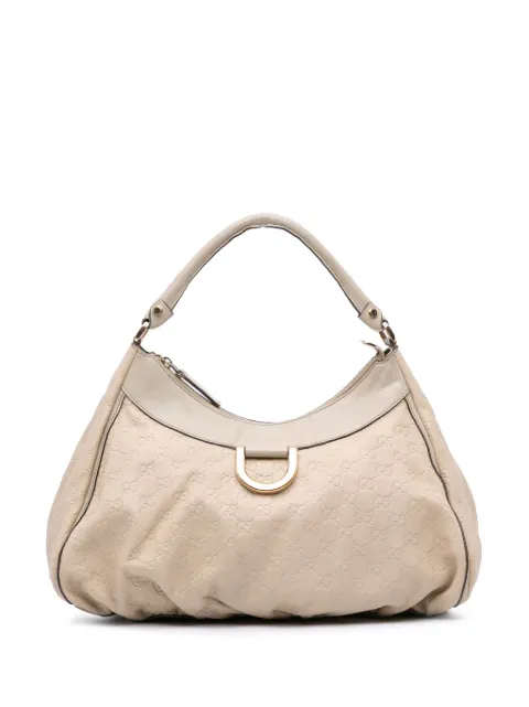 Gucci Pre-Owned 2016-2024 Guccissima Abbey D Ring shoulder bag