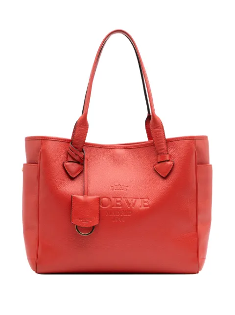 Loewe Pre-Owned 2010-2024 Leather Heritage tote bag