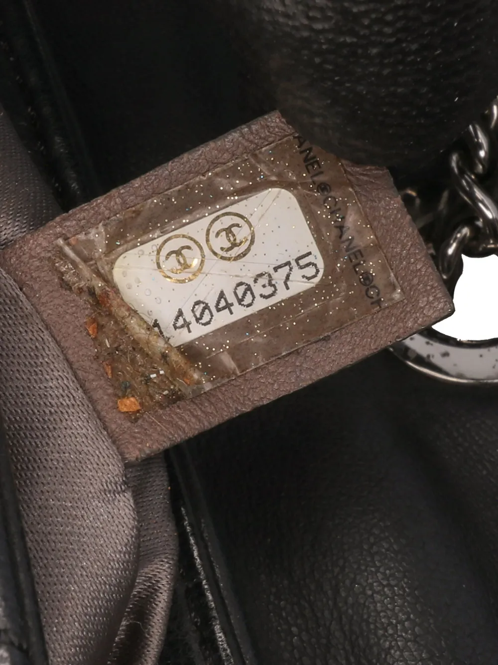 Pre-owned Chanel 2010-2011 Medium Quilted Lambskin Coco Rain Flap Shoulder Bag In Black