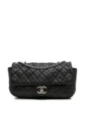 CHANEL Pre-Owned 2010-2011 Medium Quilted Lambskin Coco Rain Flap shoulder bag - Black