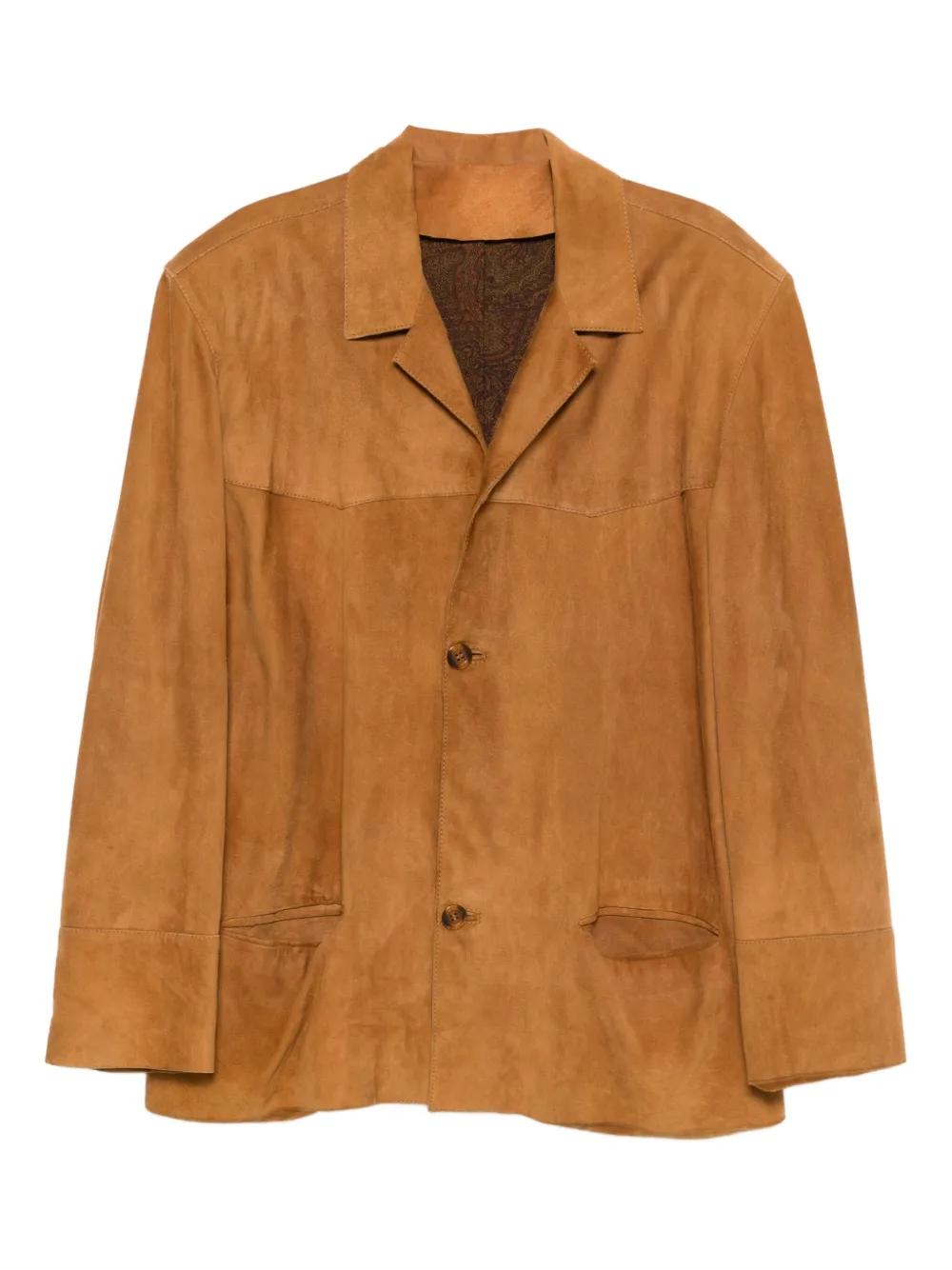 A.N.G.E.L.O. Vintage Cult 1980s スエード ジャケット - ブラウン A.N.G.E.L.O. Vintage Cult 1980s スエード ジャケット - ブラウン