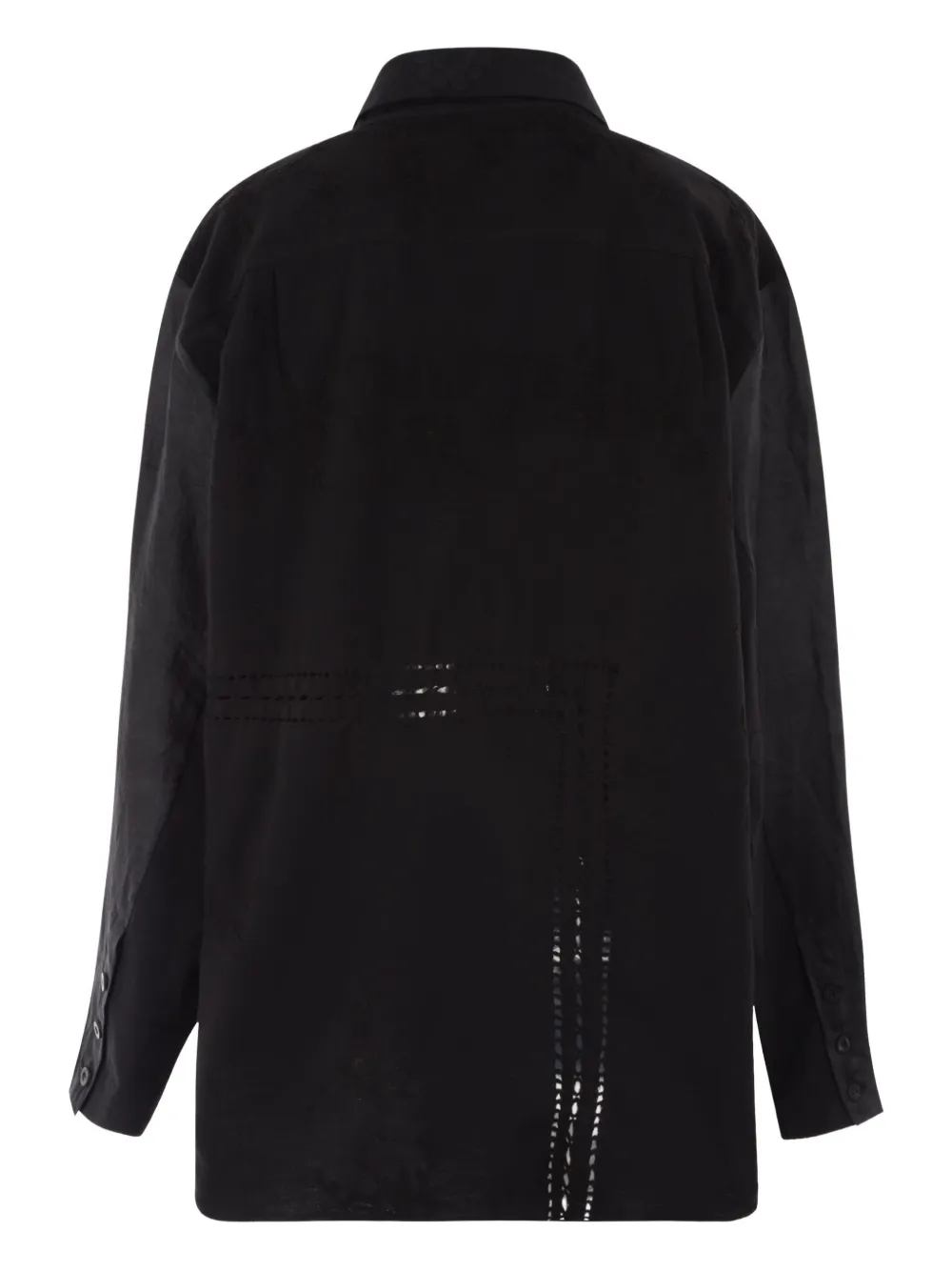 By Walid embroidered eyelet shirt | Image 2