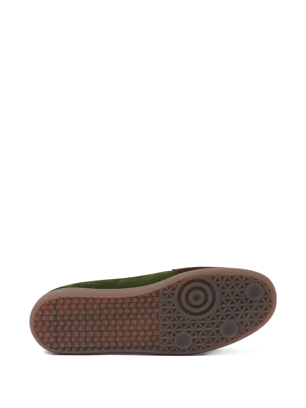 Scarosso two-tone suede sneakers Green