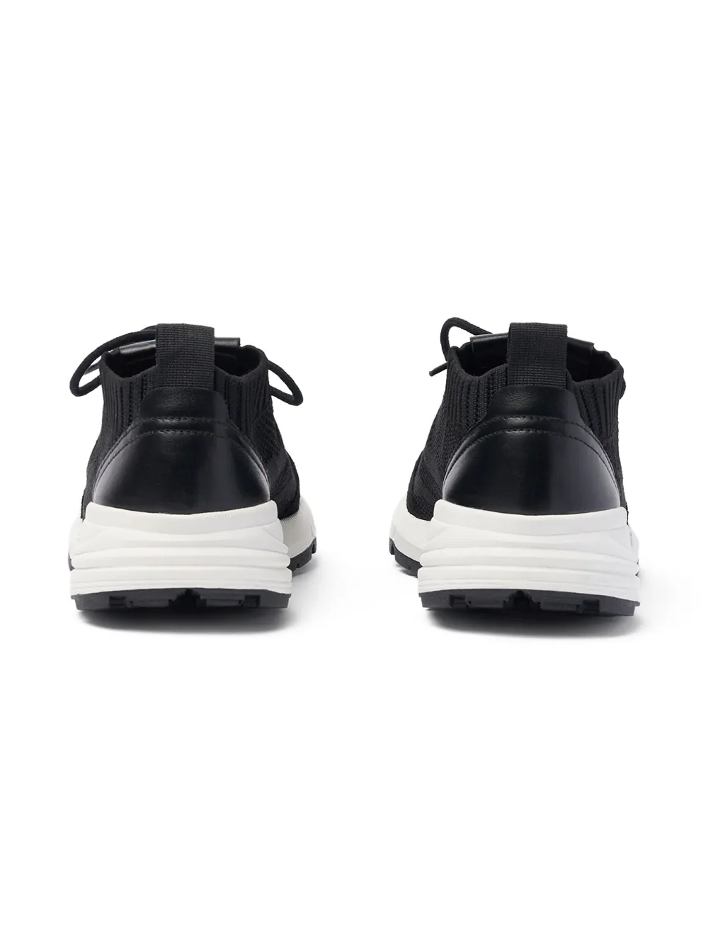 Scarosso Hardloopsneakers met gebreide vlak - Zwart