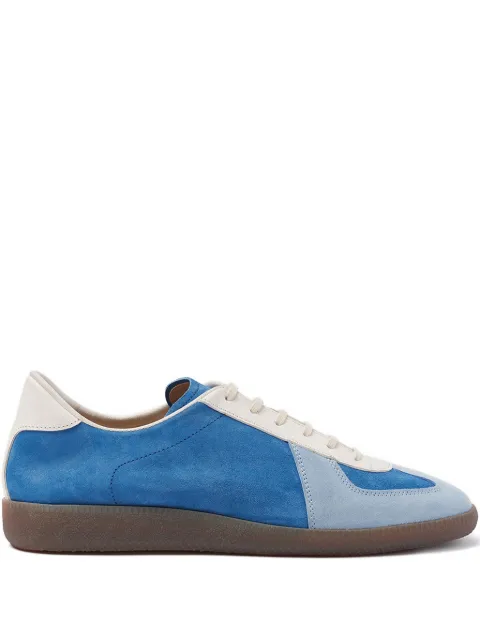 Scarosso colour-blocked suede sneakers