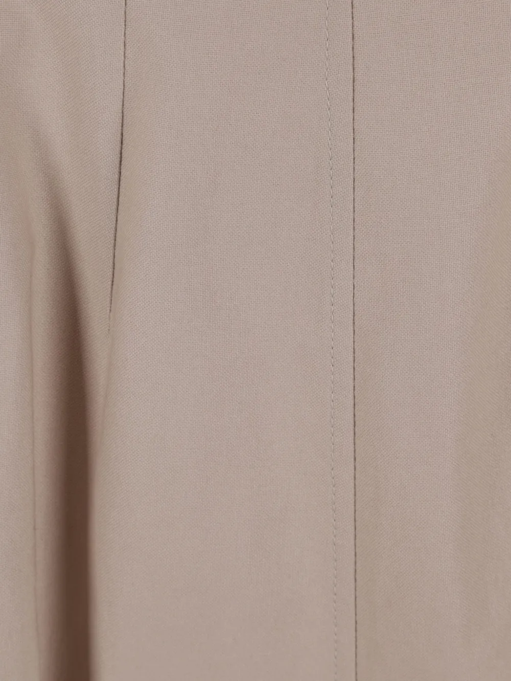 Chloé A-lijn midi-rok Beige