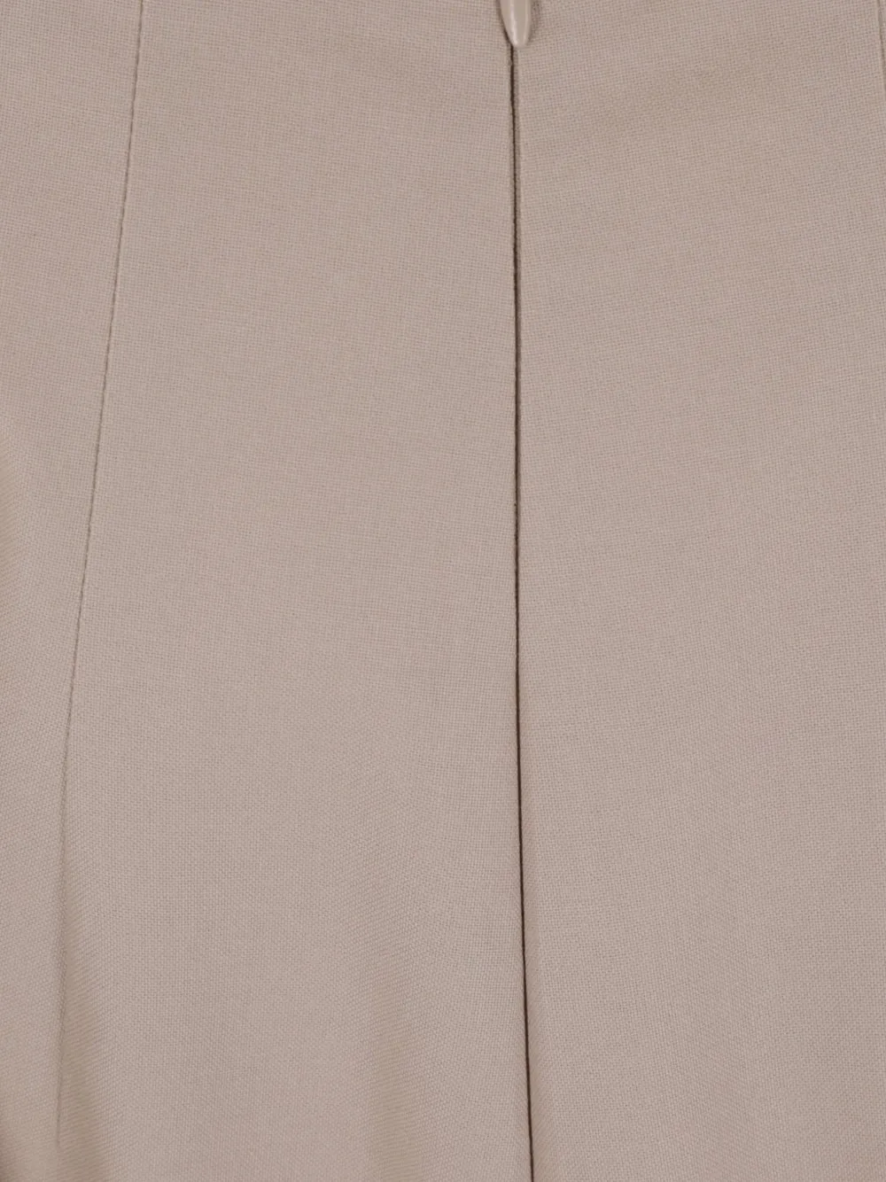 Chloé A-lijn midi-rok Beige