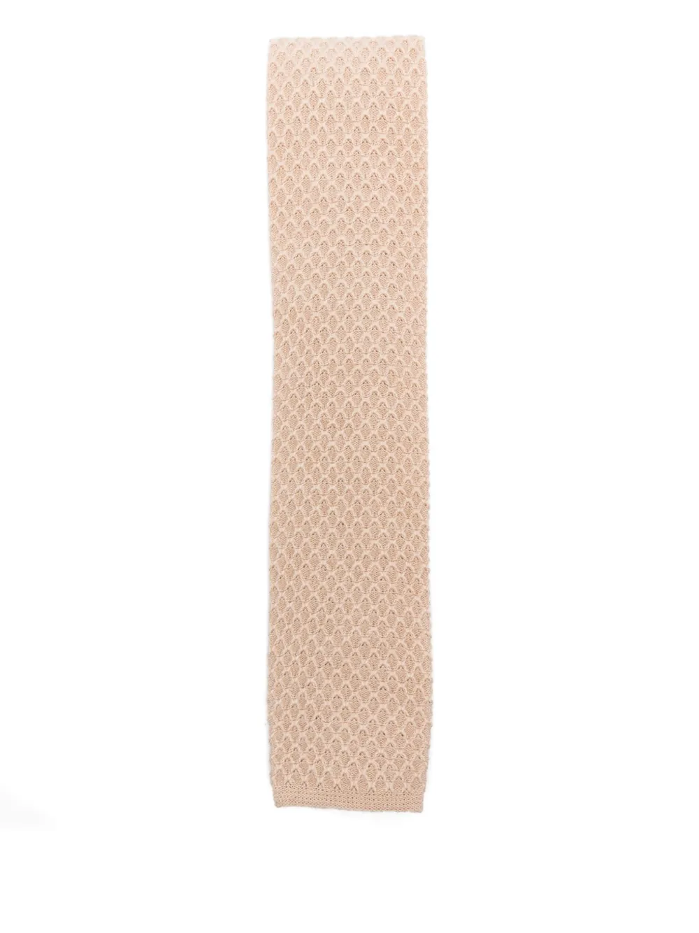 Husbands  knitted tie | Neutrals | Image 1