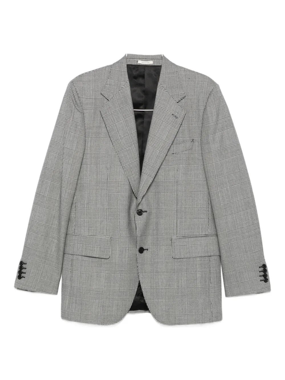 Husbands  plaid-pattern jacket | Black | Image 1