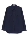 Husbands chest-pocket button-up shirt - Blue