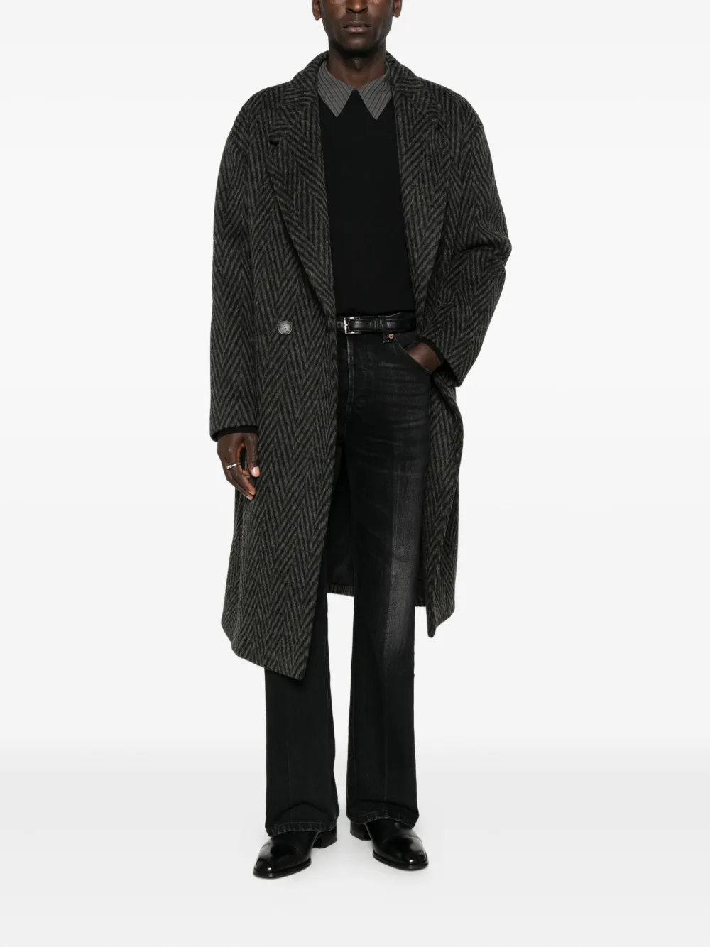 Husbands five-pocket jeans - Zwart