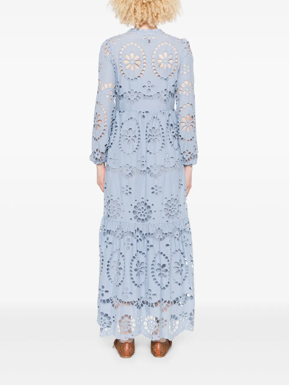 MC2 Saint Barth Jurk met V-hals Blauw