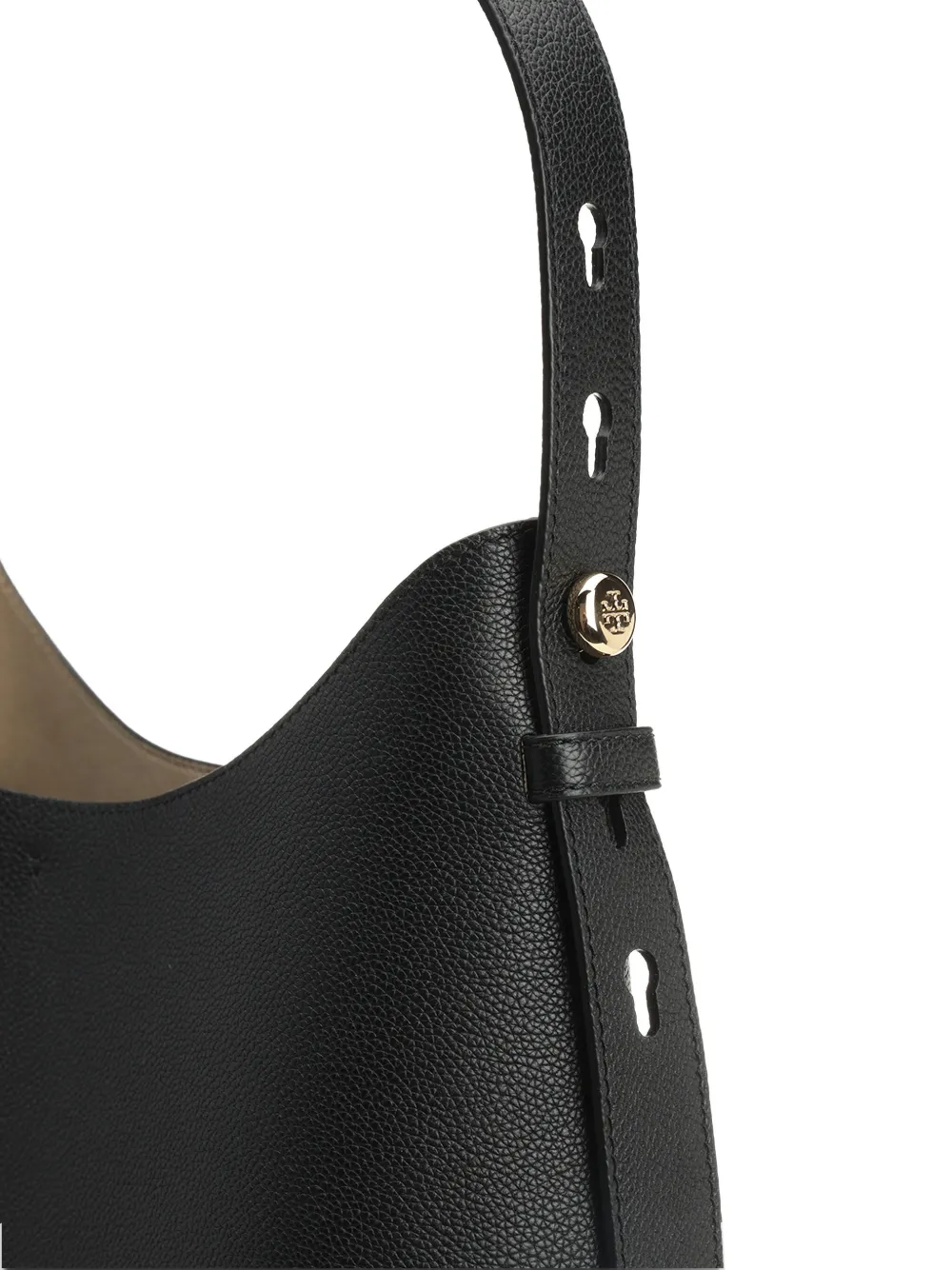 Tory Burch Romy leren schoudertas Zwart