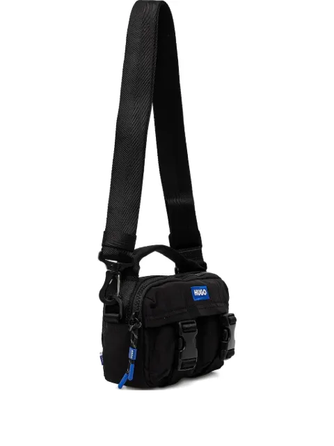 HUGO buckle top-handle shoulder bag