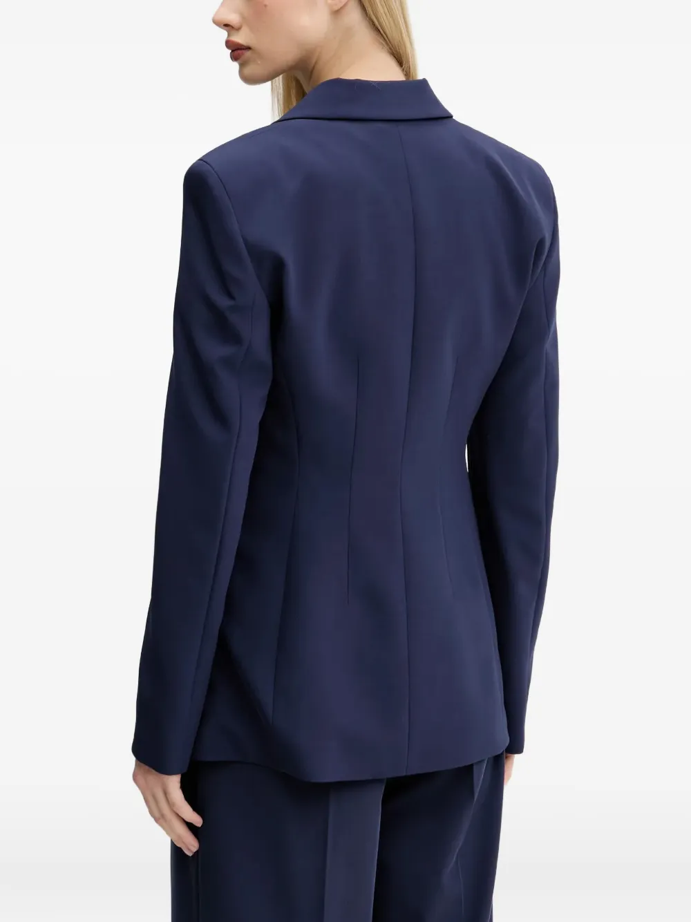 HUGO Blazer met enkele rij knopen Blauw